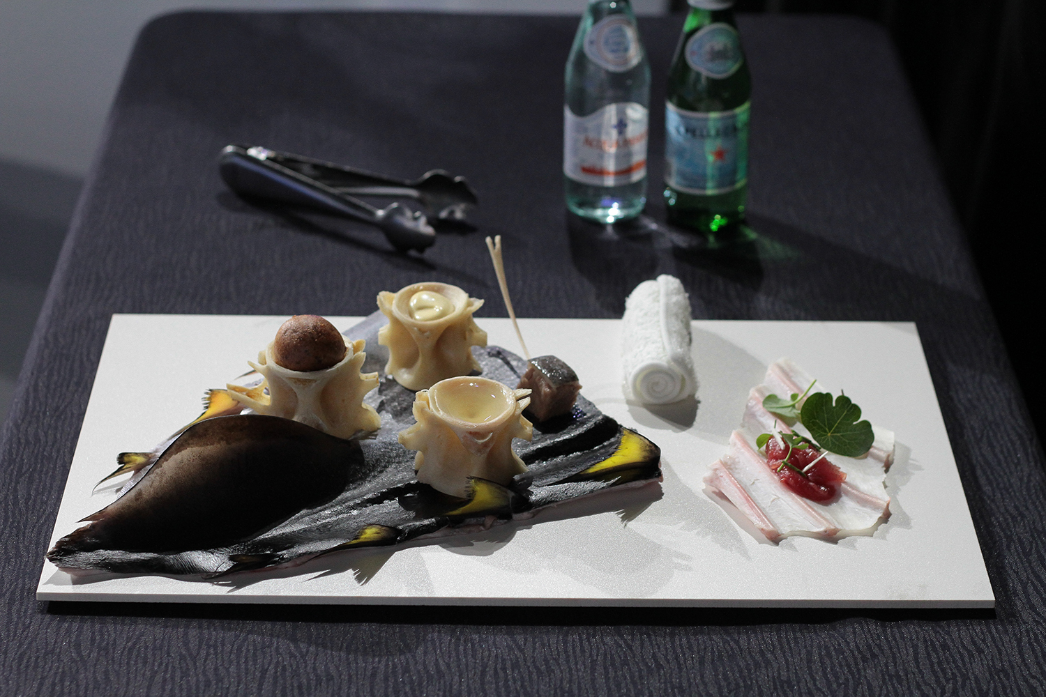 El plato de David Andrés para convertirse en el mejor chef joven del mundo comporta continente y contenido