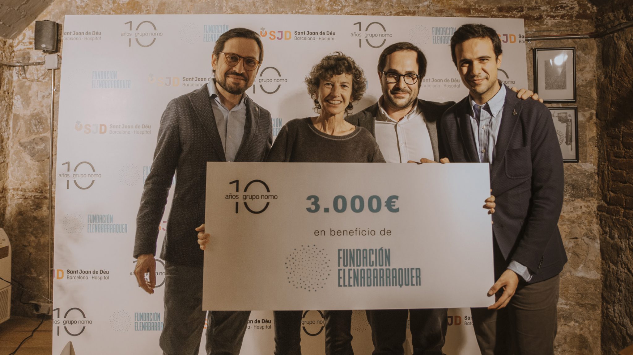 Grupo Nomo dona 7.500€ a causas benéficas