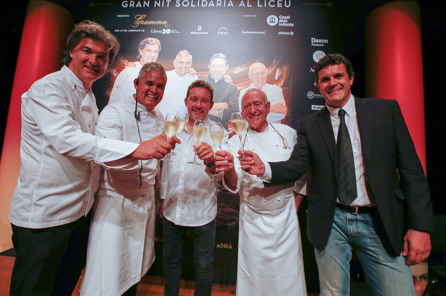 Cuatro Estrellas Michelin en la “Gran Nit Solidària al Liceu” en beneficio del Casal dels Infants