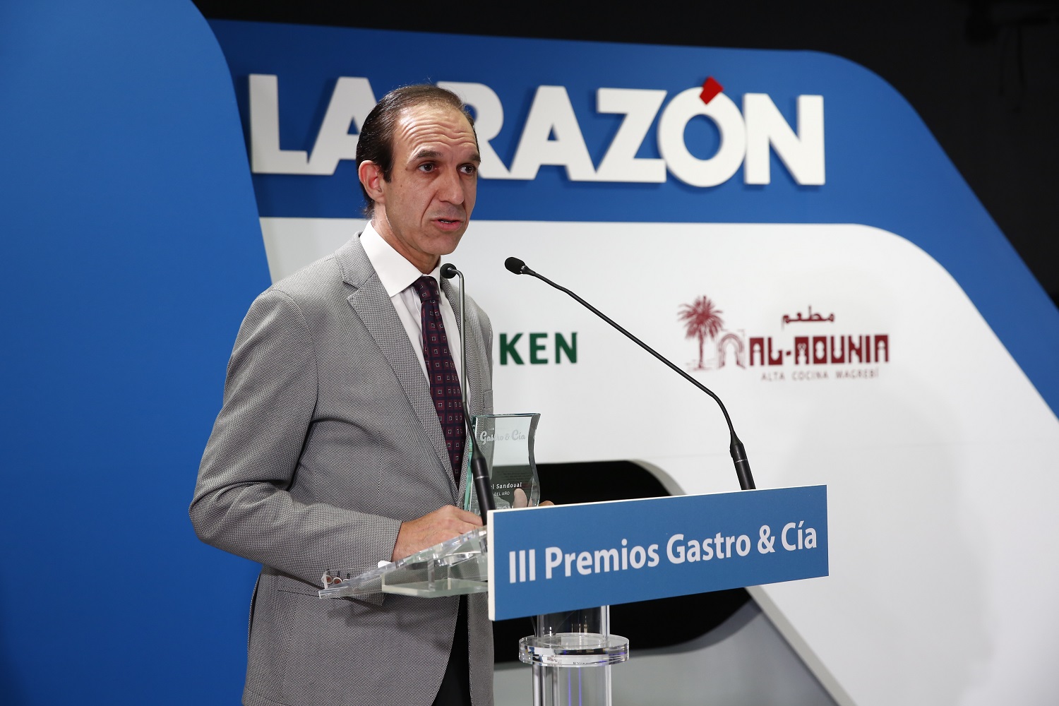 Rafael Sandoval, premio Gastro&Cía al  “Sumiller del año”