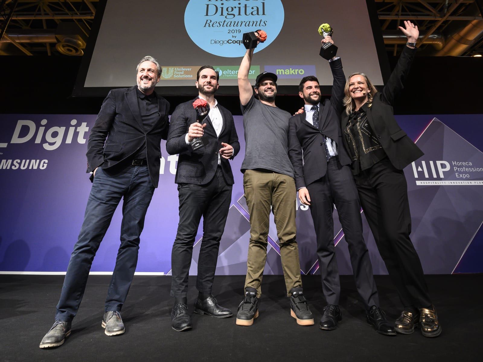 Mario Sandoval, premiado en The Best Digital Restaurants 2019