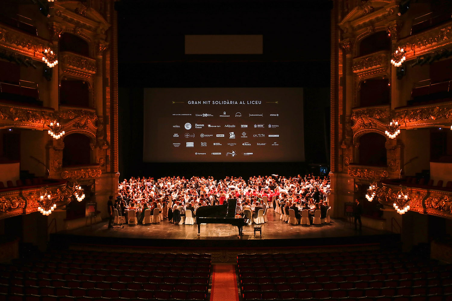 El Liceu acoge la 5ª Cena Solidaria del Casal dels Infants con la cocina de Albert Adrià, Nandu Jubany, Carles Abellan y Carles Gaig