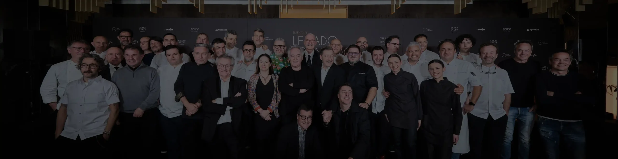 Dani García pays tribute to Joan Roca at Leña, surrounded by more than 70 Michelin stars